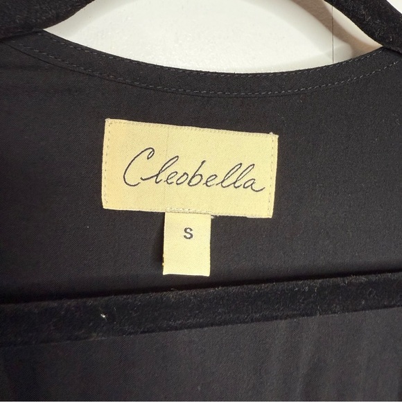 Cleobella Black Embroidered Jumpsuit Boho style lightweight - Small - Picture 3 of 13